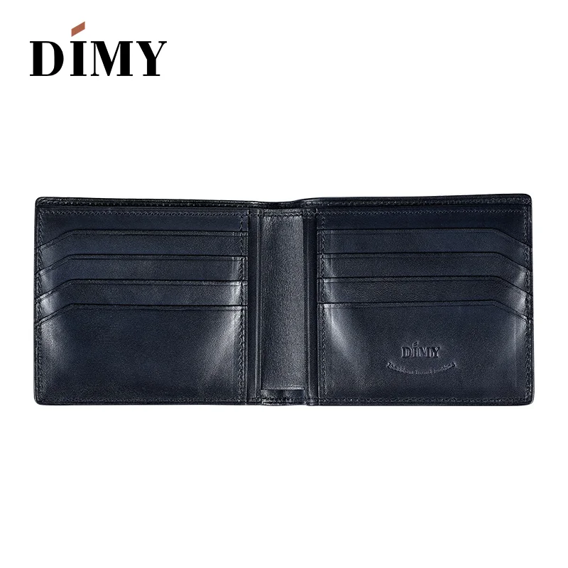 Dimy мужские кошельки из натуральной кожи короткий кошелек держатель для карт