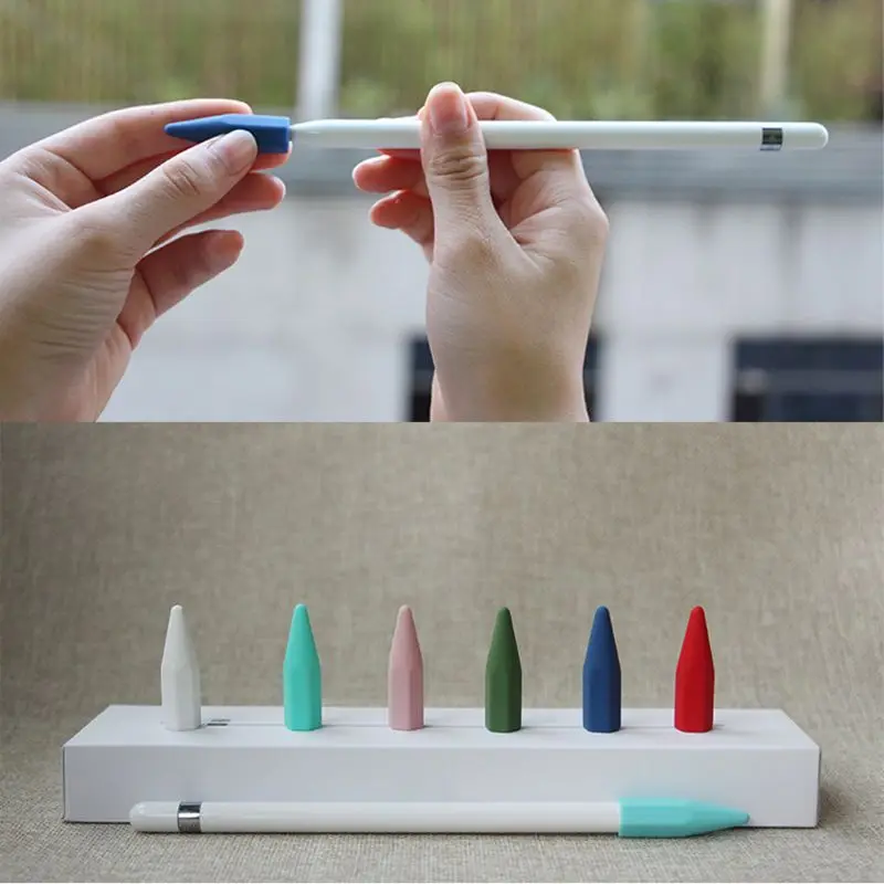 

Soft Silicone Tip Nib Protector Cap Cover Case for iPad Pro 9.7 10.5 12.9 Apple Pencil 1st 2nd