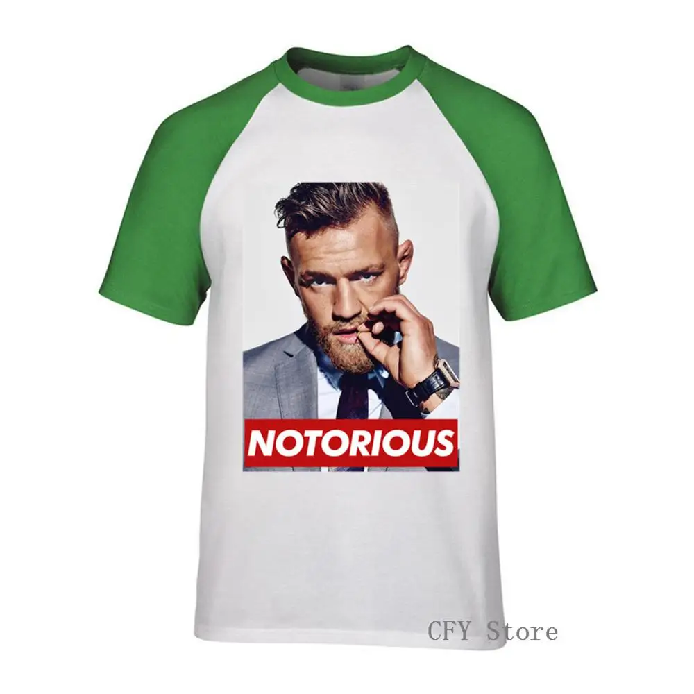 Мужская футболка с коротким рукавом CONOR MCGREGOR круглым вырезом 2019|Мужские футболки|