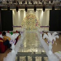 wedding table decoration ostrich feathers wholesale 100pcs 20 22inch 50 55 cm white ostrich feathers