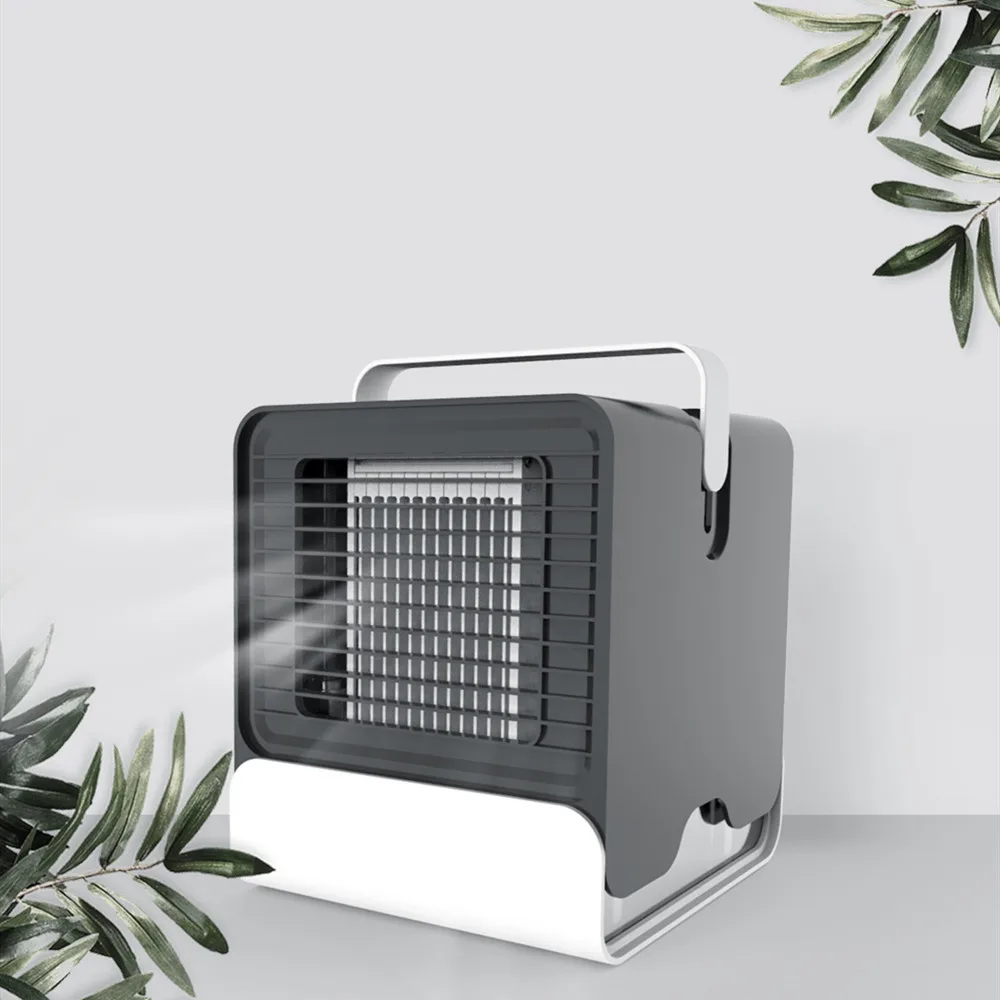 mini air conditioner fan Personal Evaporative portable USB Air Cooler The Quick Easy Way to Cool Any Space Home Office Desk | Бытовая