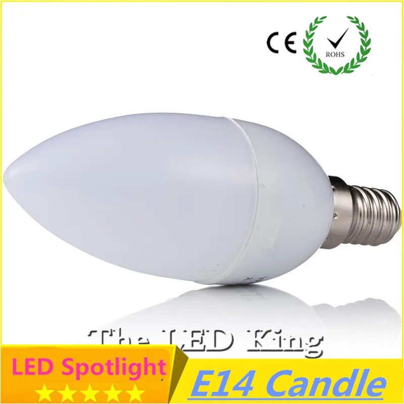 1 шт. E14 Led лампы в форме свечи энергосберегающая лампа светильник лампада
