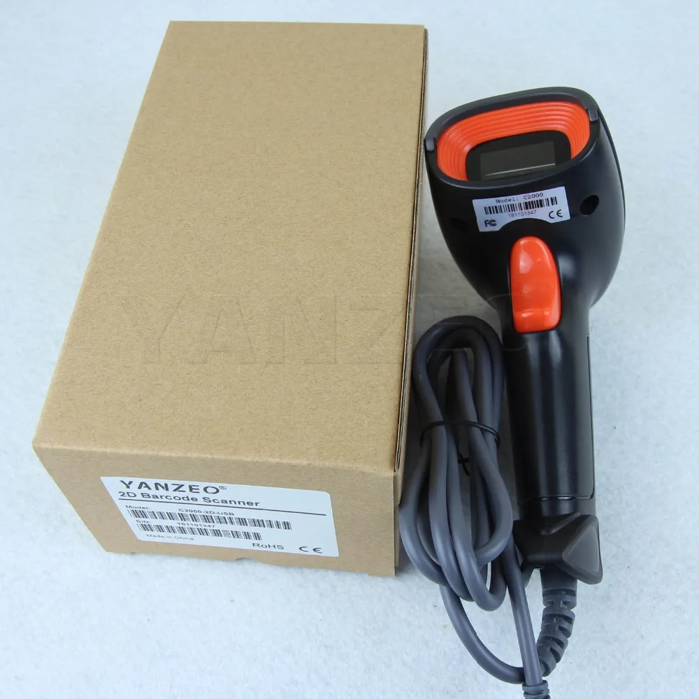 Yanzeo 1D/2D USB проводной Bluetooth беспроводной считыватель QR штрих кодов PDF417 IOS Android IPAD
