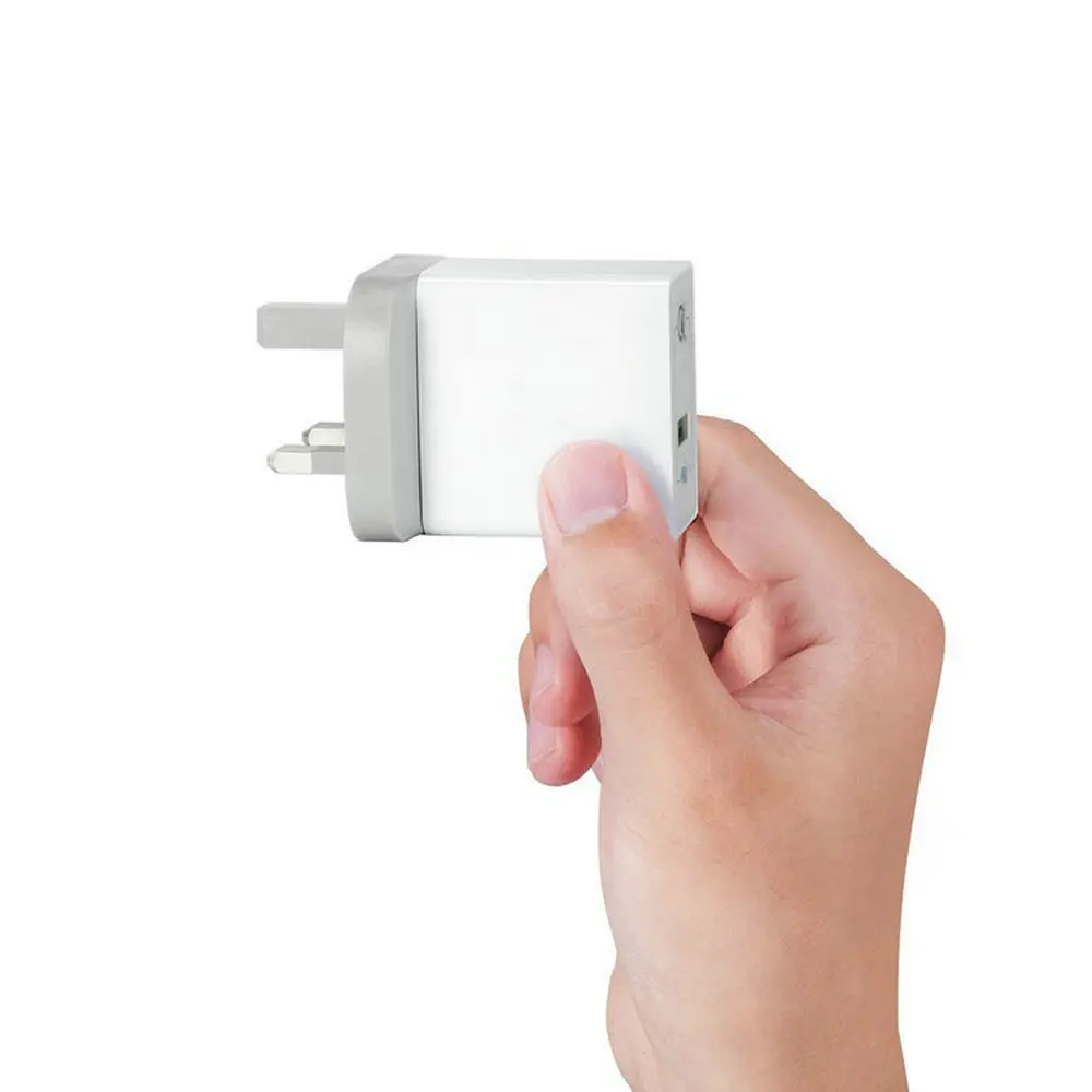 Новый стиль 1 Порты USB Зарядное устройство QC3.0 Портативный мобильный телефон