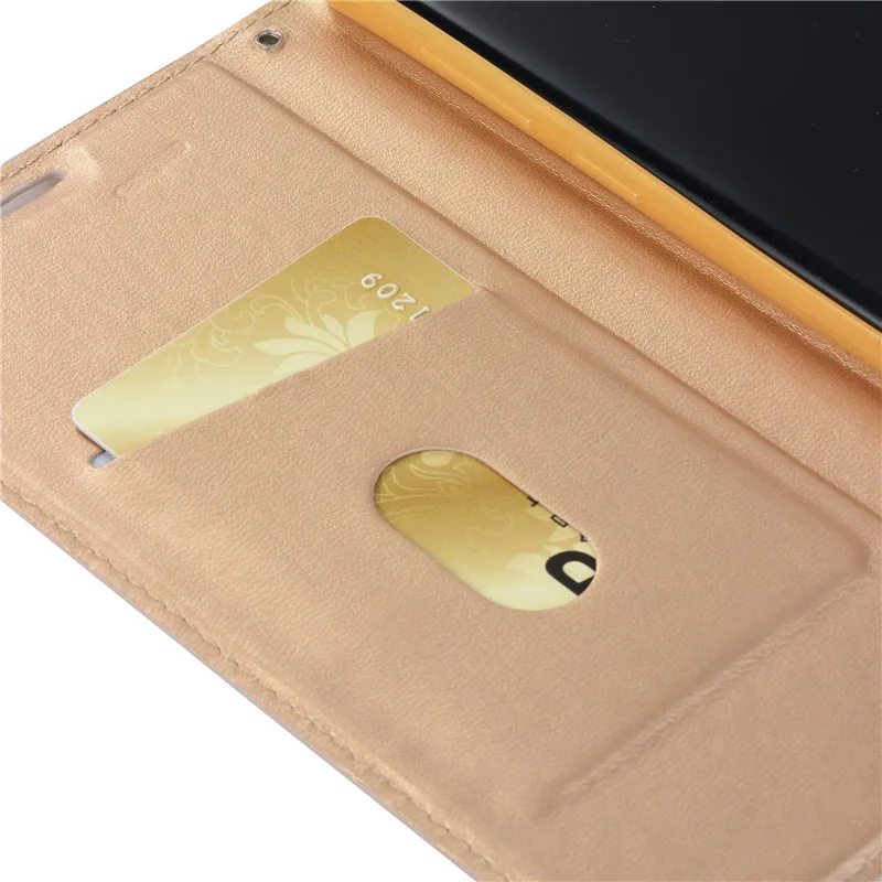 Роскошный кожаный чехол кошелек S10plus для Samsung Galaxy S8 S9 S10 Plus S10E S7edge Note 8 9 блестящий