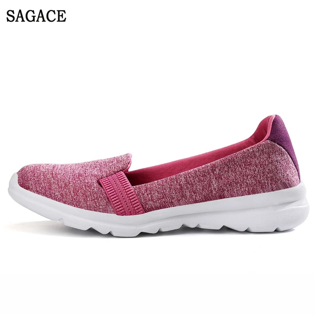 Женские туфли на плоской подошве SAGACE весенне осенние повседневные удобные