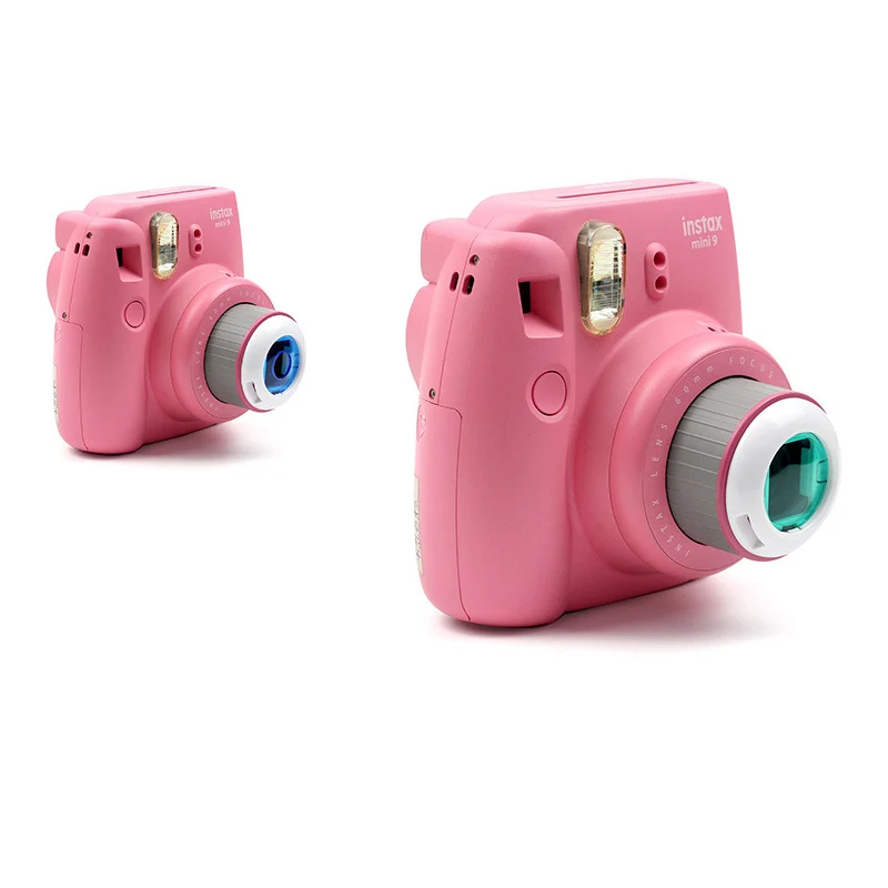 Для Instax Mini 8/8+/9/7 s/KT 6 шт./Партия Красочные крупным планом фильтр объектив для Fujfilm Instant Polaroid камера аксессуары
