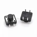 100 шт. 12x12 мм x 8 мм 12*12*8H панель PCB мгновенный тактовый кнопочный переключатель DIP