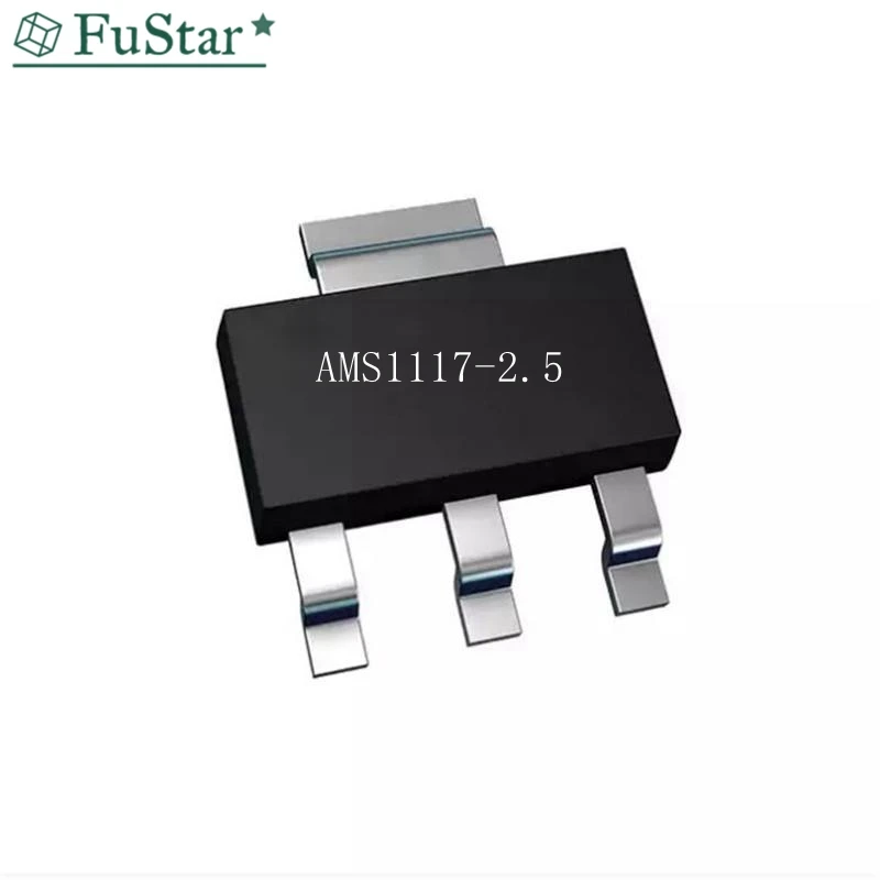 50 шт AMS1117 2.5 1117 2 5 V 1A стабилизатор напряжения LDO SOT 223 Регулируемый источник