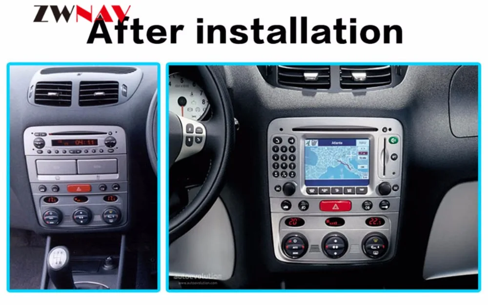 Автомобильный мультимедийный плеер на Android 10 для Alfa Romeo Spider 147 GT 2005 2012 DVD