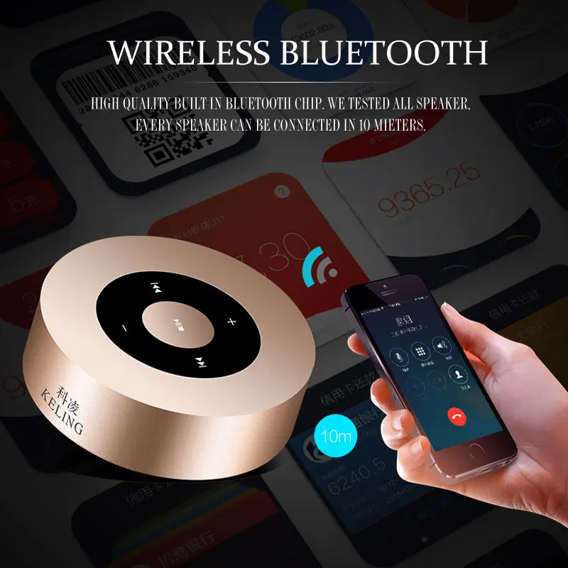 Bdf высокое качество A8 Беспроводной Bluetooth Динамик с микрофоном для телефона MP3