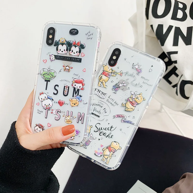 Мягкий прозрачный чехол из ТПУ для iPhone XS Max XR X 6 6S 7 8 Plus |