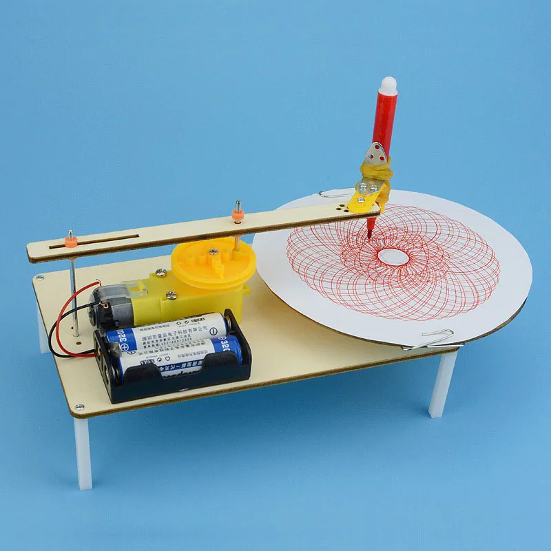 DIY креативные пазлы наборы дети ручная работа граффити игрушка простая Science Gizmo