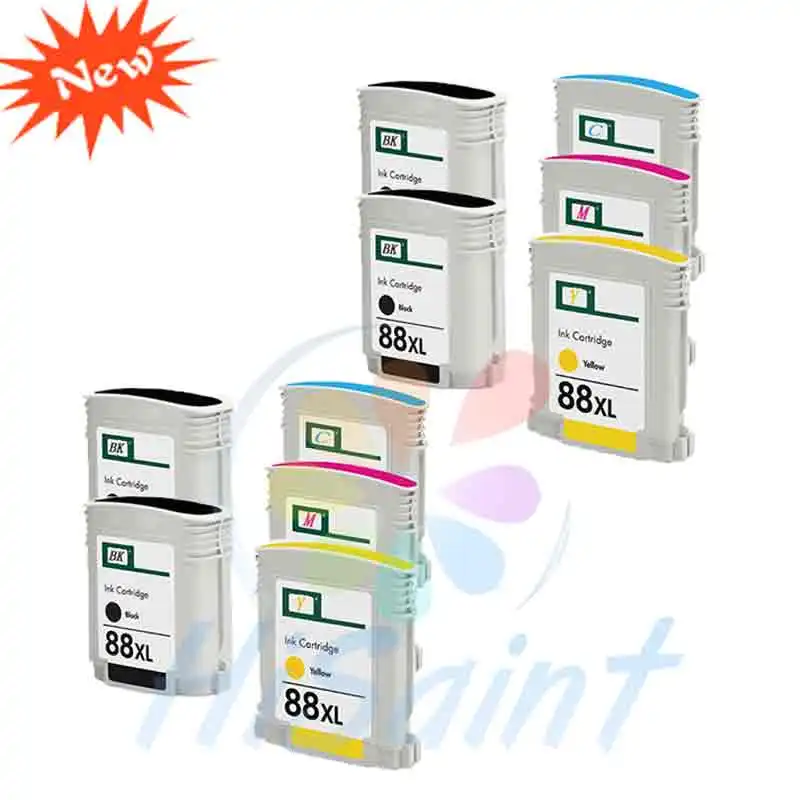 [Hisaint] для HP 88 88XL картриджи Officejet Pro K550/K550dtn/K550dtwn/K5400dn/K8600/L7580/L7590 Струйного Принтера