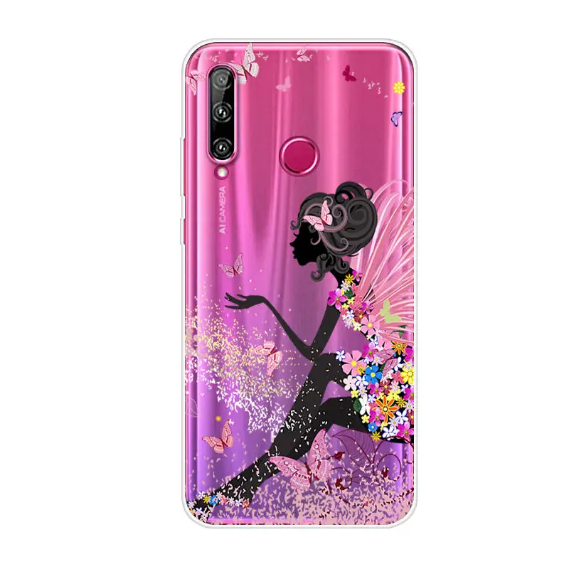 Мультяшный чехол для Huawei Honor 20 Lite мягкий силиконовый из ТПУ телефона lite