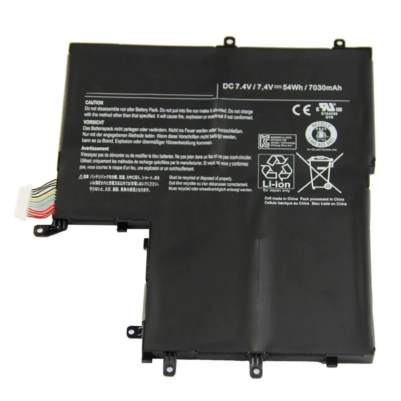 Аккумулятор для ноутбука Toshiba Satellite U840W U845W Φ PA5065U Bateria 7XINbox 7 4 V 7030mAh 54wh | Компьютеры и