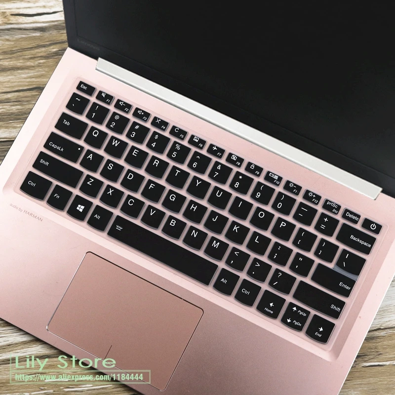 black 14 дюймов ноутбук Кожа протектор для lenovo IdeaPad 330S-14IKB 330s-141кб 330 S 14IKB 14 крышка клавиатуры - Цвет: black