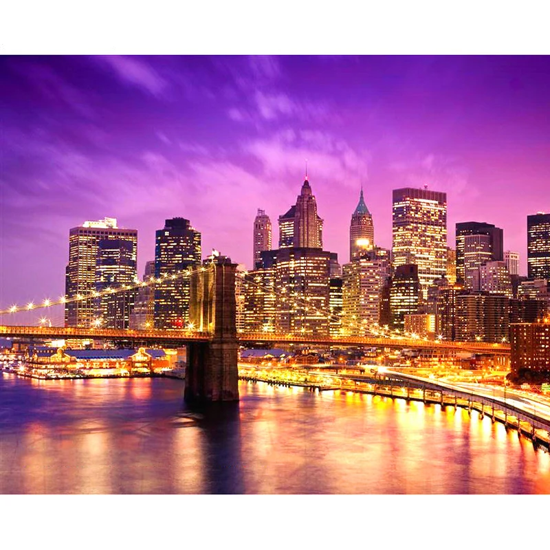 

H431 diamond painting city landscapes, embroidery diamond full kit full landscape