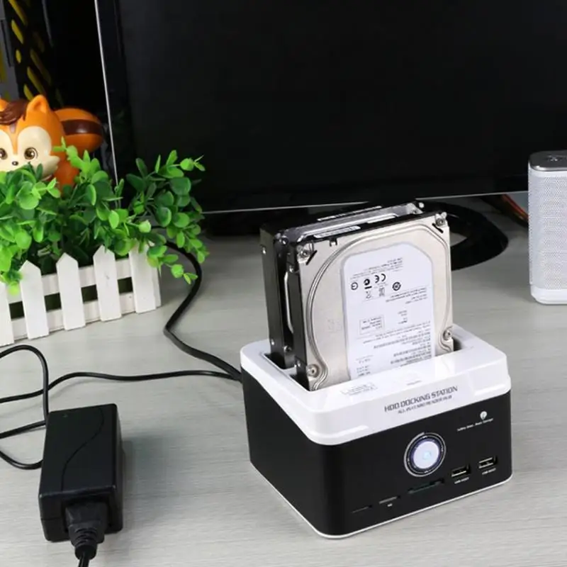 Док станция для жесткого диска многофункциональная внешняя док USB3.0 2 5 дюйма 3 SATA