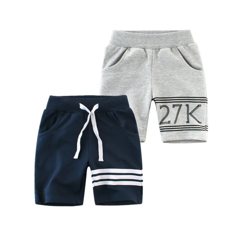 2019 детские повседневные штаны новые летние спортивные шорты в полоску для