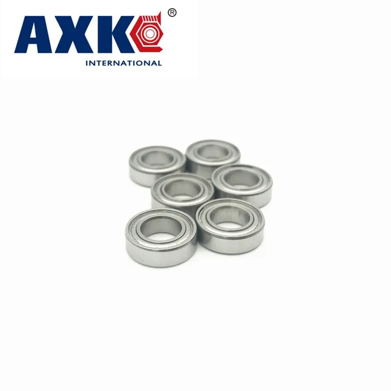 Axk R168zz подшипник Abec 1 (10 шт.) 1/4 &quotx3/8&quot x1/8 &quotдюйм миниатюрный R168 Zz Шариковые