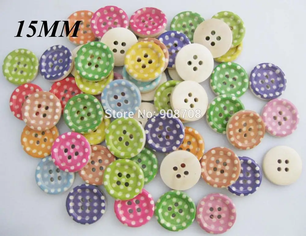 200 шт. декоративные пуговицы для рубашек 15 мм|buttons children|wooden buttonsshirt buttons |