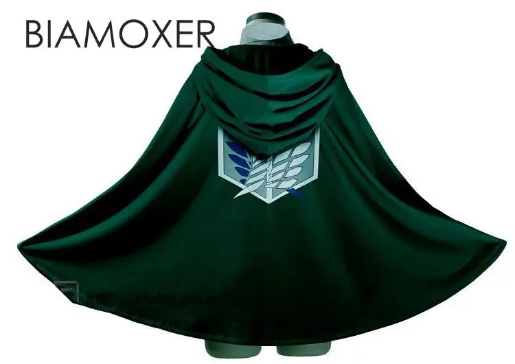 Biamoxer Аниме обувь для косплея по аниме атака на Титанов Косплэй накидка Shingeki no Kyojin
