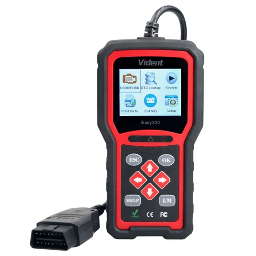 Считыватель кодов VIDENT iEasy320 OBDII/EOBD CAN сканер Ieasy 320 OBD2 | Автомобили и мотоциклы