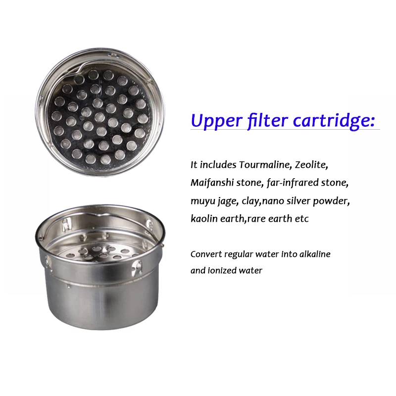 Оригинальная портативная ионизирующая бутылка для щелочной воды 2 шт./лот