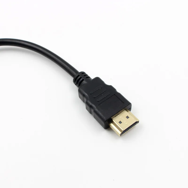 Адаптер конвертер HDMI Male VGA Female с аудиокабелем HD высокоскоростной поддержкой