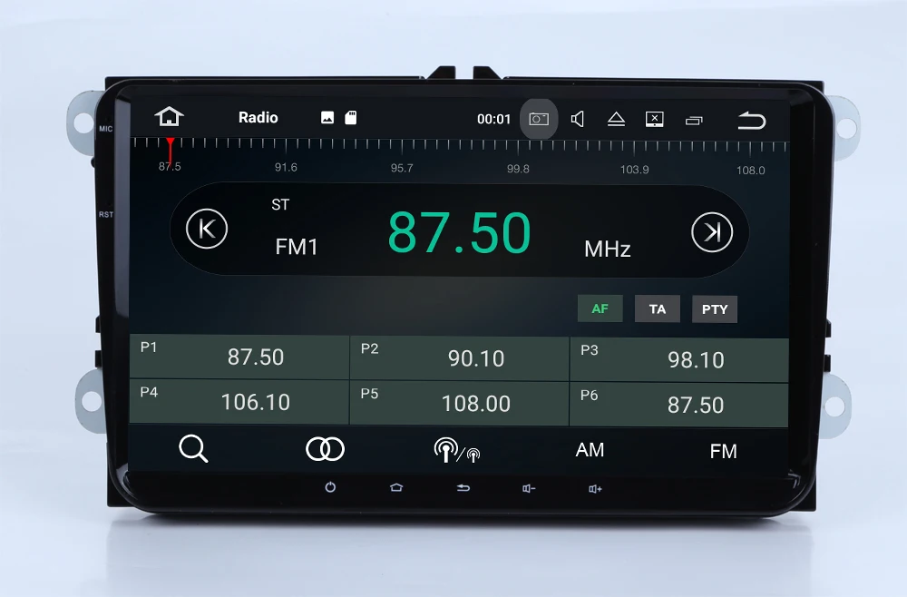 9 дюймовый IPS автомобильный Android 0 GPS плеер для VW JETTA POLO GOLF PASSAT тигуан Жук Touran Caddy Magotan
