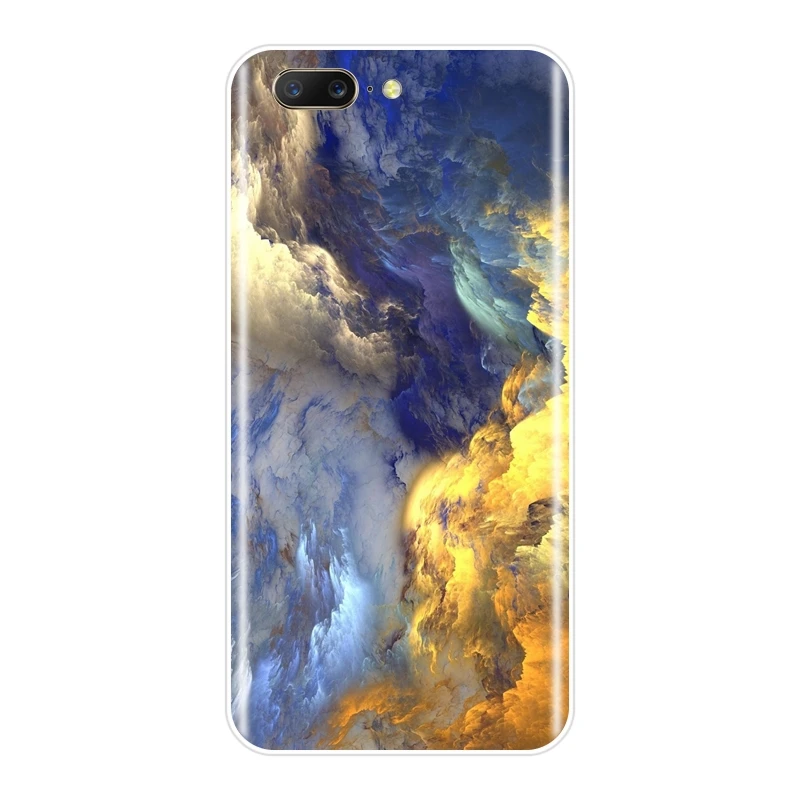 Задняя крышка для One Plus 6 6T 5 5T 3 3T художественный красочный абстрактный Рисунок