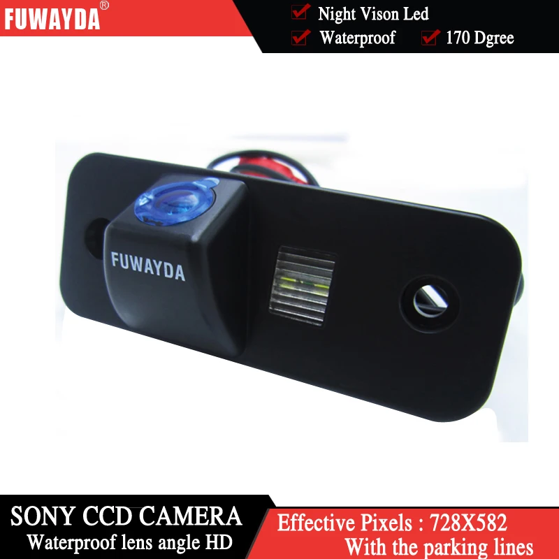 FUWAYDA HD для sony CCD чип запись с камеры заднего обзора камера вида ночного видения