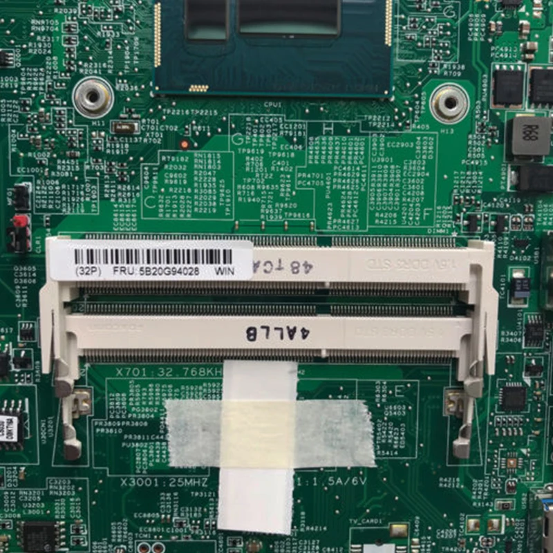 IHSWSW Оригинал для Lenovo AIO C5030 C50 30 настольная материнская плата I3 4005U CPU DDR3 348.01203.0011
