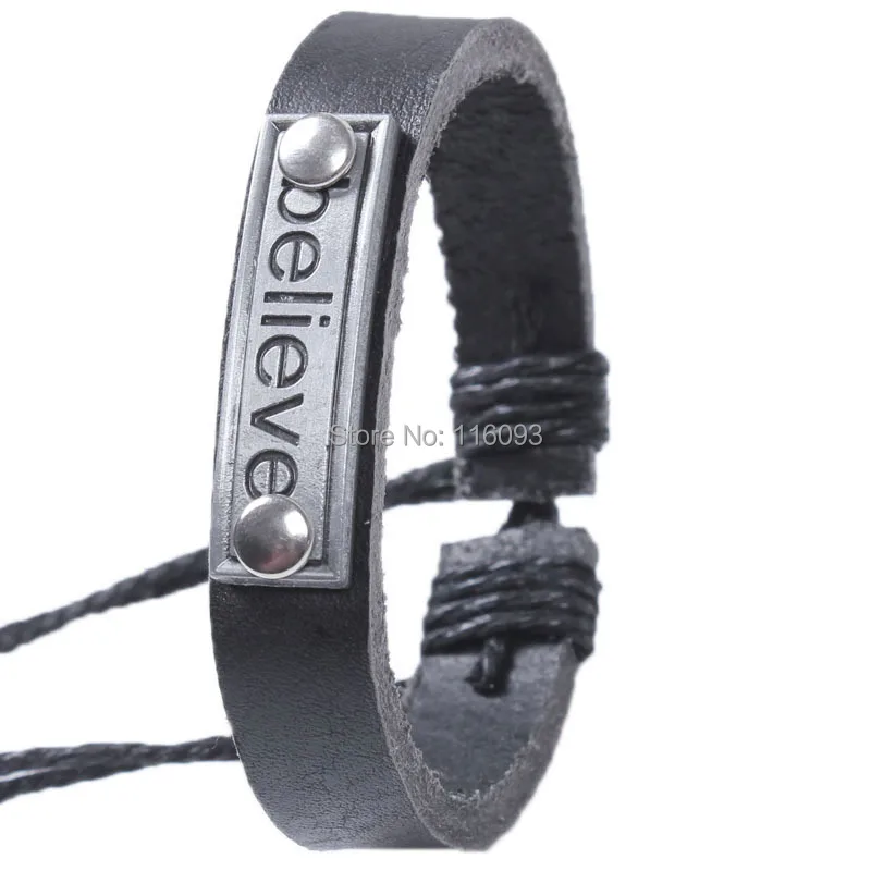 Вдохновляющий браслет с дизайном клиента верный из пеньковой веревки|bracelet