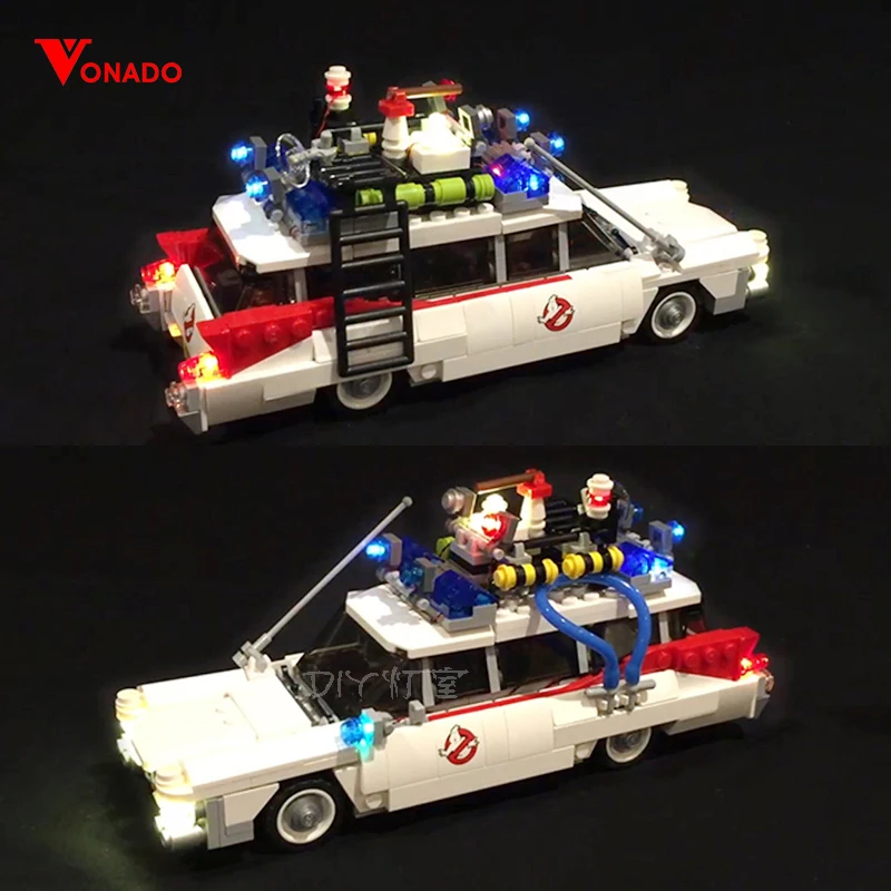 Светодиодный светильник для Lego 21108 Ghostbusters строительный кирпич блоки совместимы с