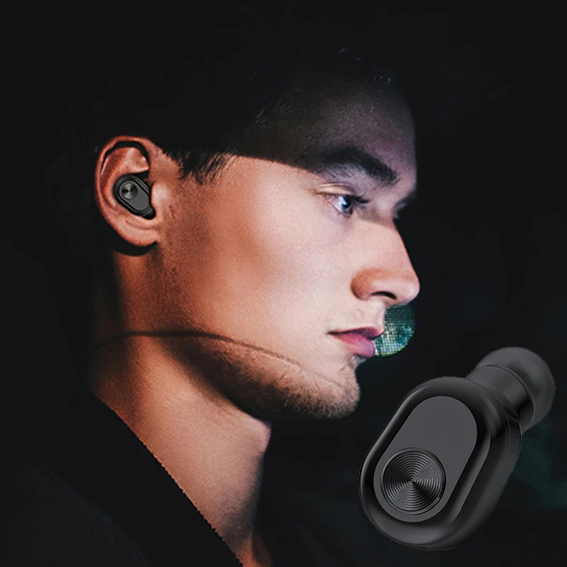 Миниатюрные Bluetooth наушники беспроводная гарнитура с микрофоном Hi Fi стерео