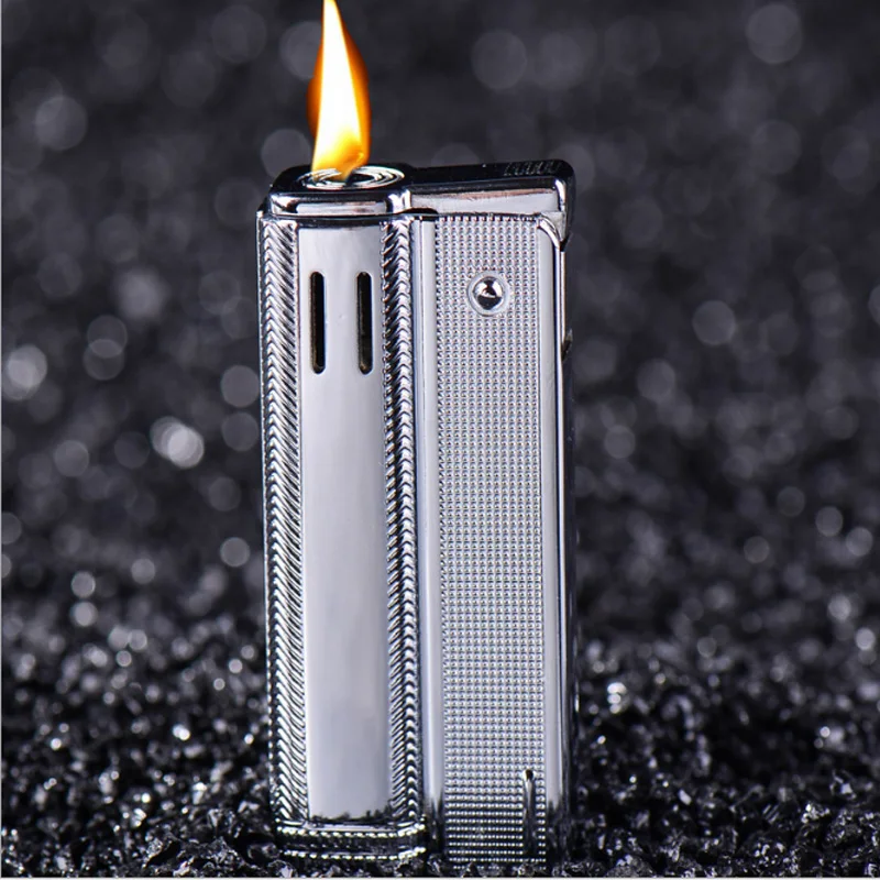

Retro Austria Kerosene Lighter Old Metal Original Oil Gasoline Cigarette Lighter Cigar Fire Briquet Tobacco Lighters Gift