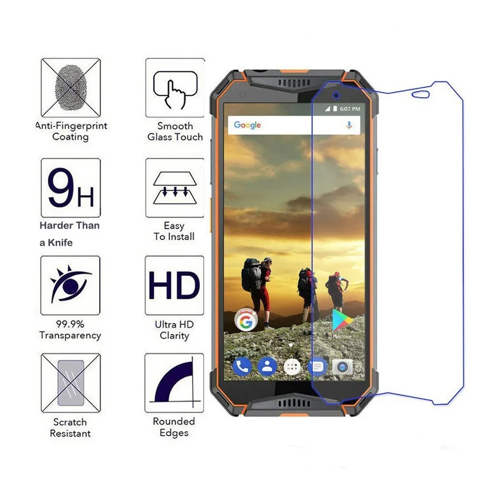 9H 0 3 мм 2.5D прозрачное закаленное стекло для Ulefone Armor 3T 2 2S 6 6E Защитная пленка