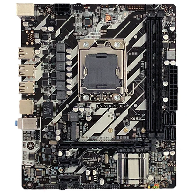 Материнская плата x79A Lga 1356 с поддержкой серверной памяти Reg Ecc и процессором xeon E5 |