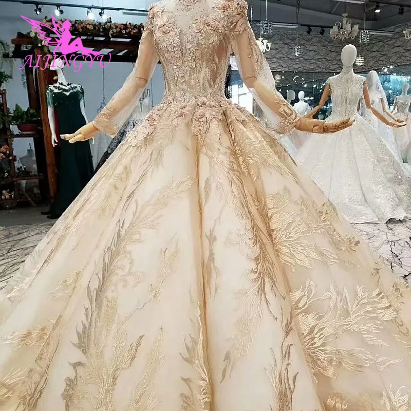 

AIJINGYU Wedding Dress Costume Gowns New Fashionable Two In One Gothic Ball Design Buy Luxury Gown 2021 Short Online Shop China