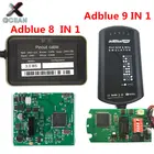 Эмулятор Adblue OBD2 Adblue 8 в 1, V3 Nox датчик Adblue 9 в 1, нет необходимости в каком-либо программном обеспечении, универсальный Ad Blue для 9 грузовиков, бесплатная доставка