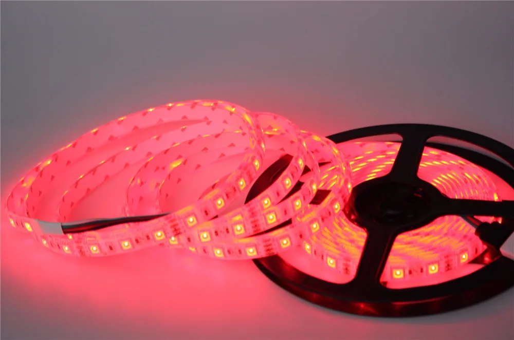 5050 RGB Светодиодная лента не водонепроницаемая/Водонепроницаемая 5 м 300 Fita + 44