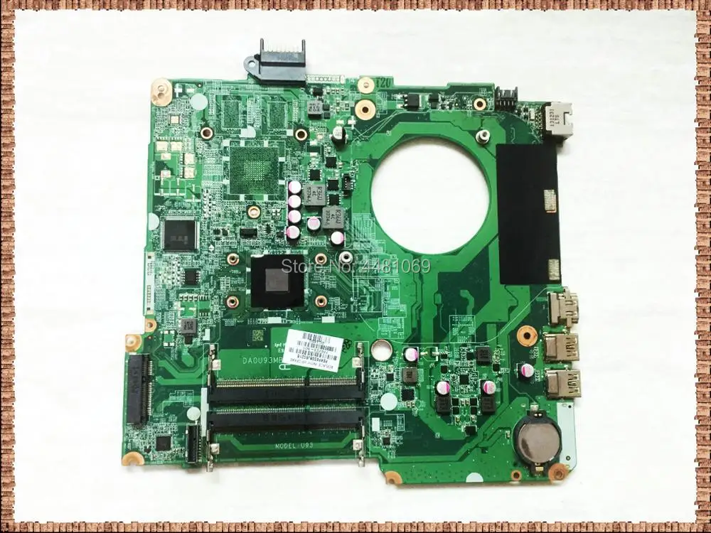 DA0U93MB6D2 776783 501 601 001 материнская плата для ноутбука HP Pavilion 15 F F009CA ноутбук E1 2100
