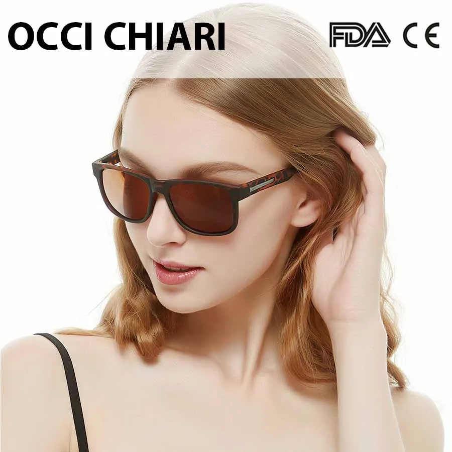 OCCI CHIARI черные поляризационные солнцезащитные очки для мужчин сверхлегкие
