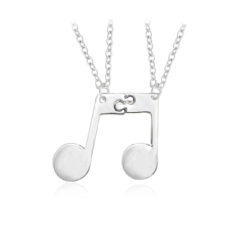 2 шт./компл. муцис Примечание кулон ожерелья персонализированный дизайн лучший
