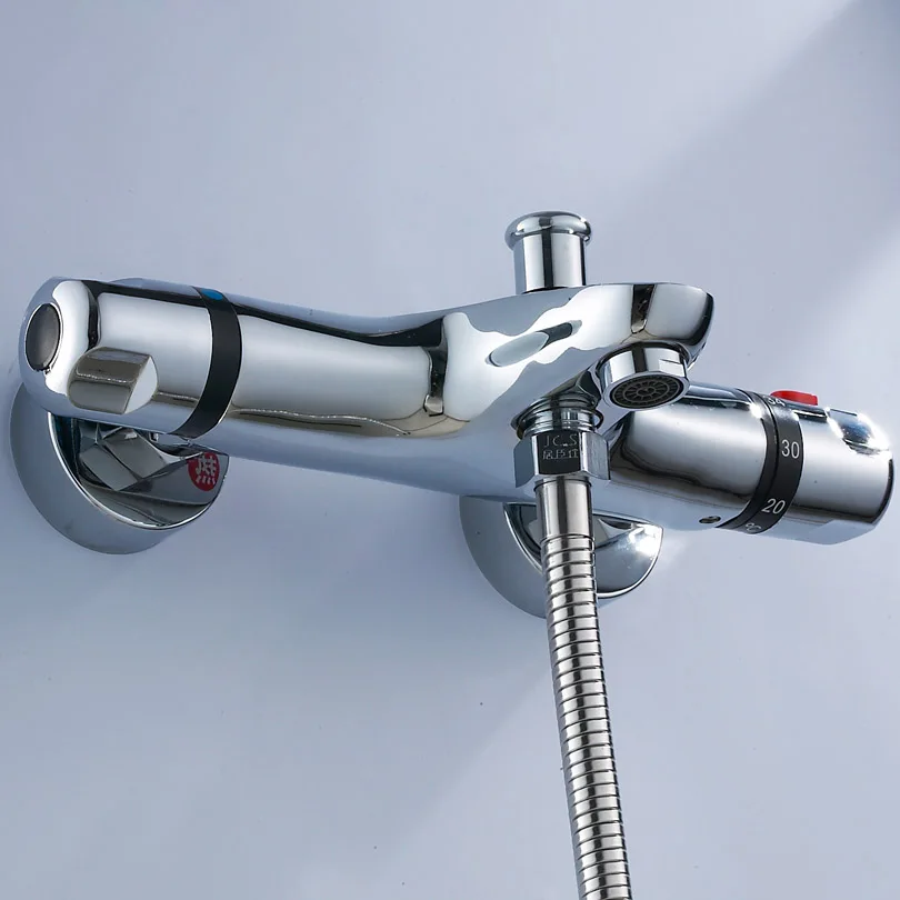 Смеситель для душа латунный с термостатом тройной 2016 | Обустройство дома