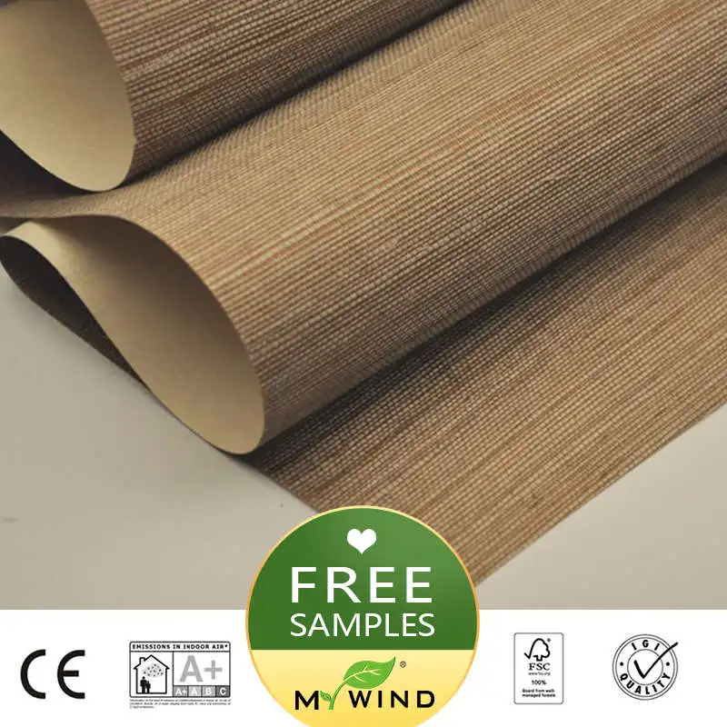 2019 MY WIND Grasscloth Роскошная настенная бумага sisal 3D s образного дизайна Европейский