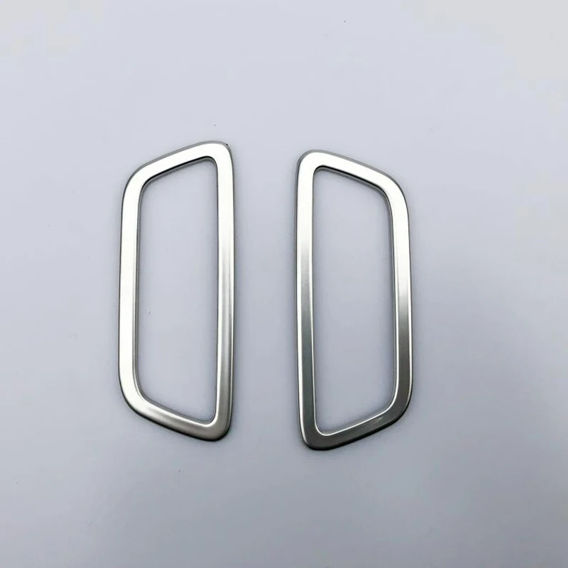 For Volvo XC60 2018 / XC90 2015-2018 2PCS Stainless Steel Car Front Roof Dome Speaker Sound Cover Trim Molding Styling | Автомобили и