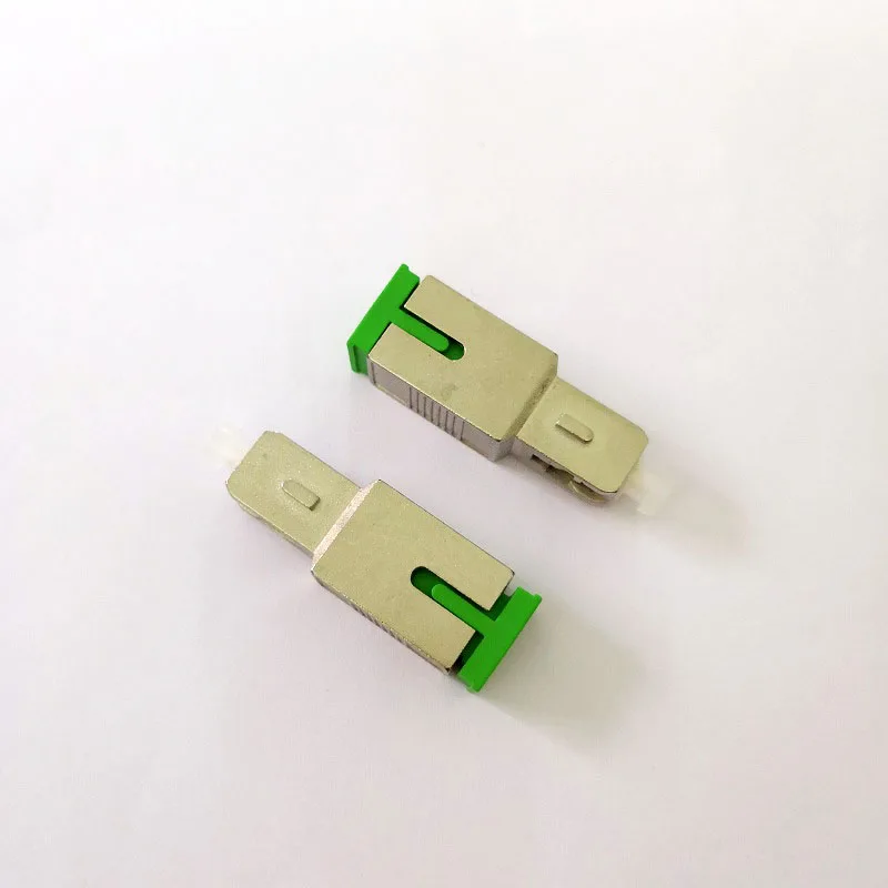 Бесплатная доставка 2 шт./лот волоконно-оптический адаптер SC APC Female к UPC Male |